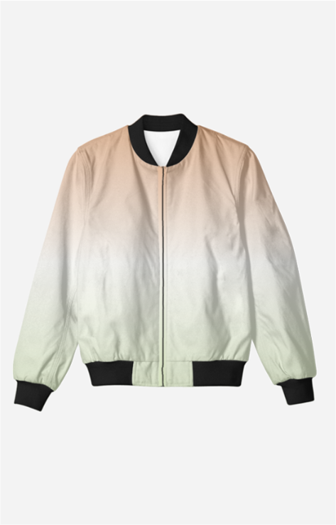 Republic Day Unisex Shaded Signature Bomber Jacket