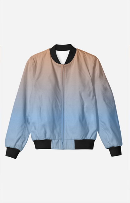 Unisex Shaded Signature Bomber Jacket