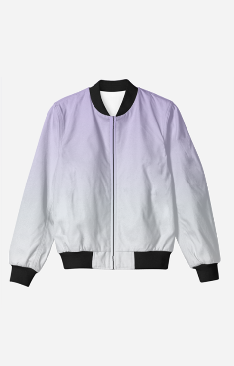 Unisex Shaded Signature Bomber Jacket