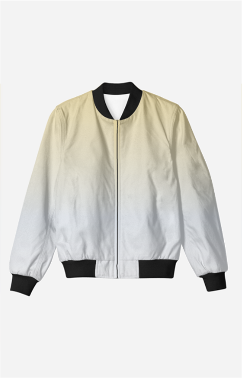 Unisex Shaded Signature Bomber Jacket