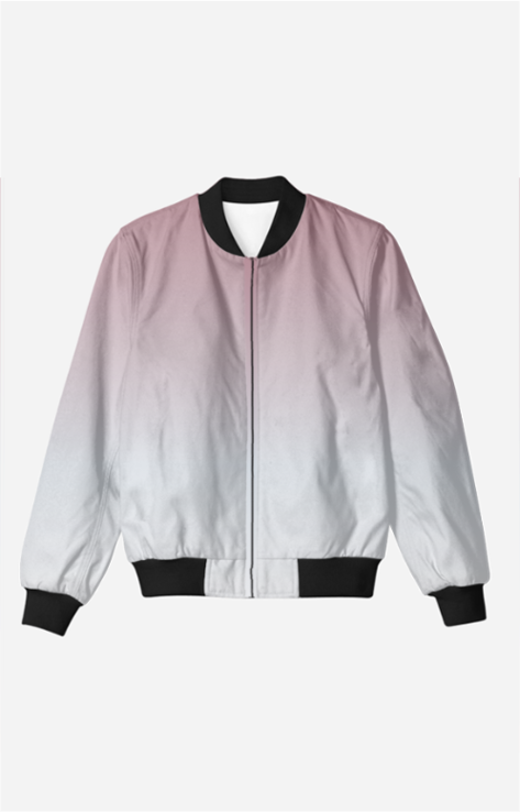 Unisex Shaded Signature Bomber Jacket