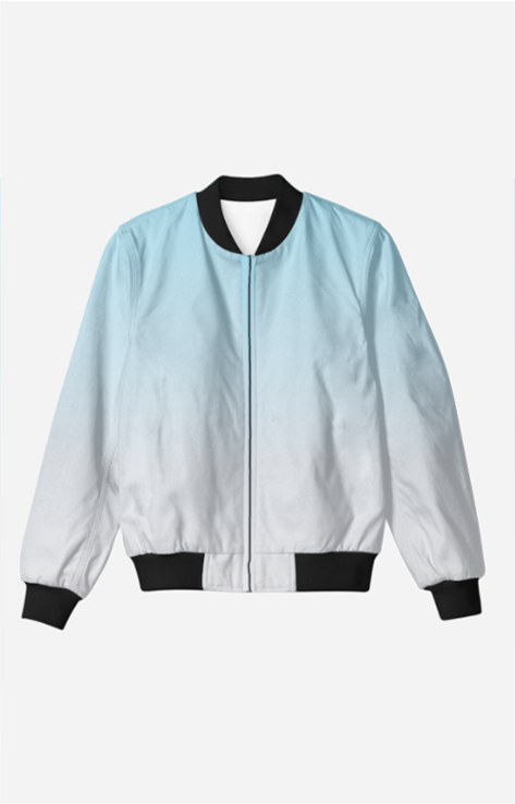 Unisex Shaded Signature Bomber Jacket