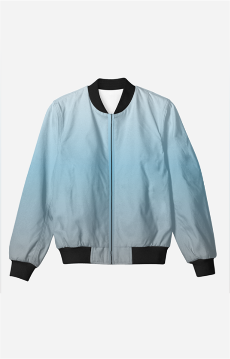 Unisex Shaded Signature Bomber Jacket