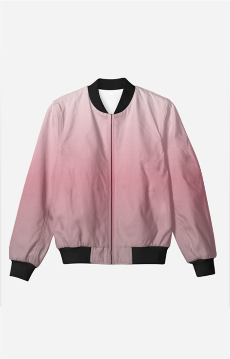 Unisex Shaded Signature Bomber Jacket