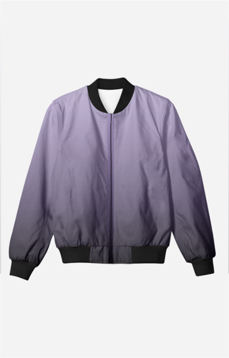 Unisex Shaded Signature Bomber Jacket