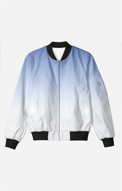 Unisex Shaded Signature Bomber Jacket
