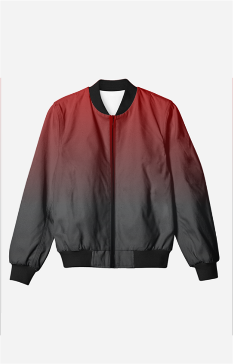 Unisex Shaded Signature Bomber Jacket