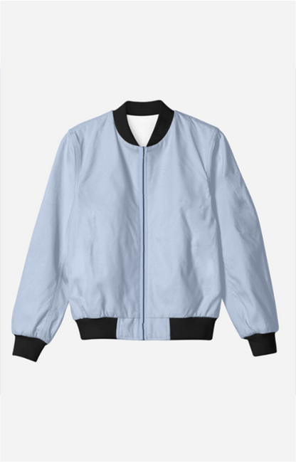 Unisex Solid Bomber Jacket