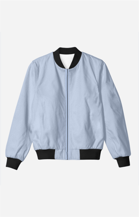 Unisex Solid Bomber Jacket
