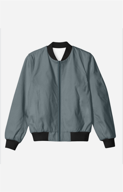 Unisex Solid Bomber Jacket