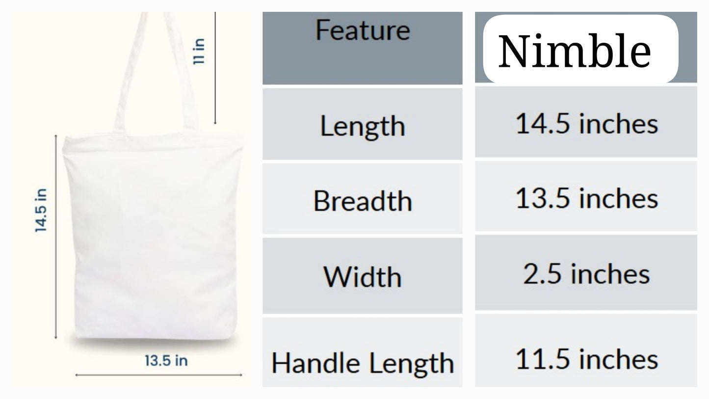 Unisex AOP Totebag Zipper
