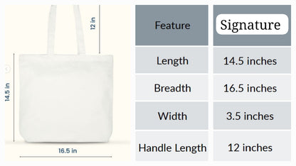 Solitude Signature Tote Bag
