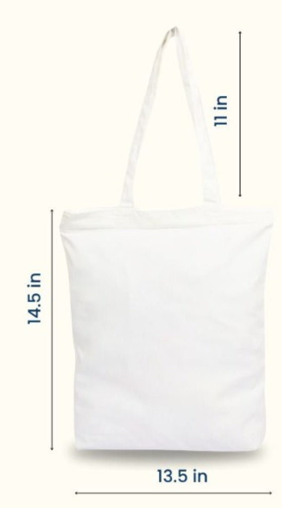 Love-bees Red Handle Tote Bag