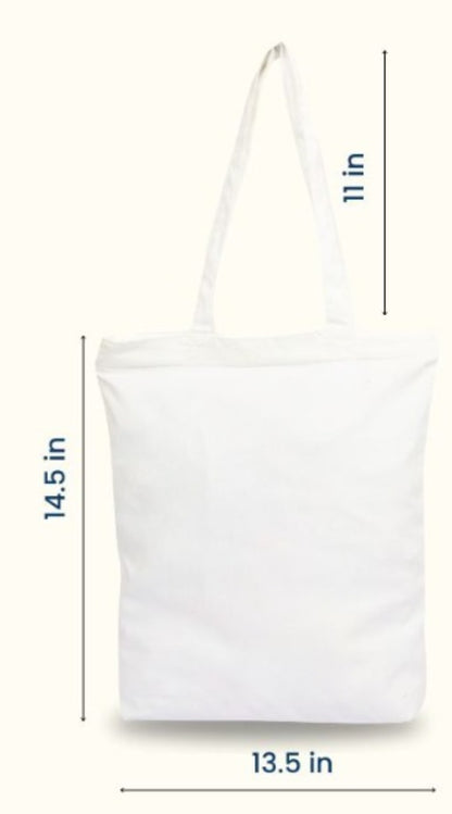 Love-bees Red Handle Tote Bag
