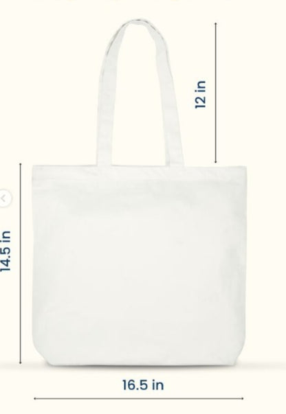 Structured Signature Tote Bag